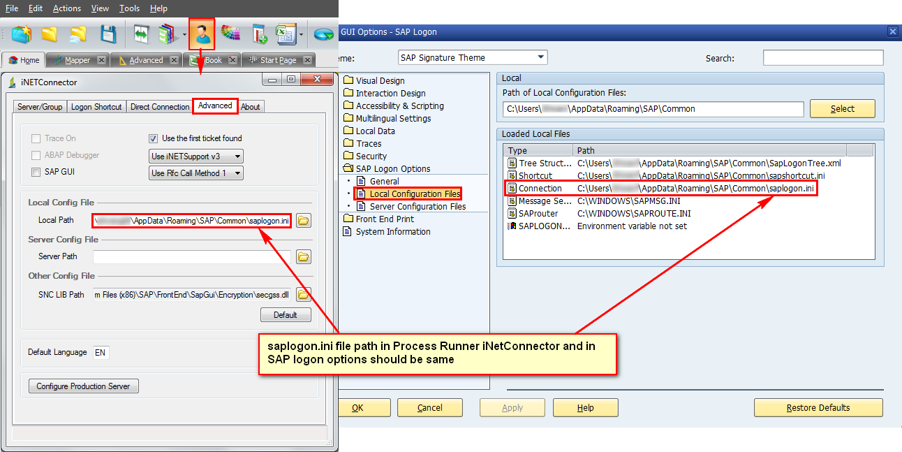 How to resolve SAPLOGON_ID not found in saplogon.ini error message